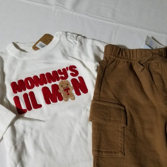 Crazy 8 0-3 Month Bodysuit & Gymboree 0-3 month Pants NWT for both. - Picture 3 of 3